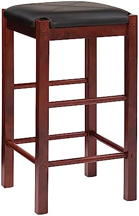 Linon Brown 3-Piece Table Faux Marble Tavern Set, 42" w x 22.25" d ...