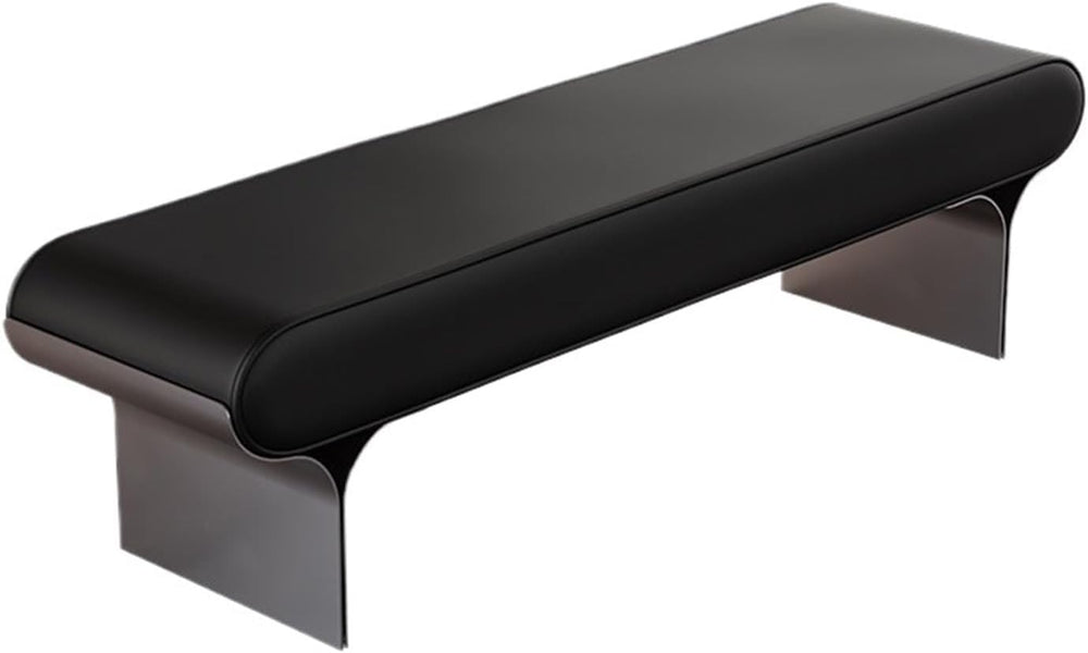 Modern Upholstered Bed end Stool Bedroom Home Use Bedside Dressing Room Woode...