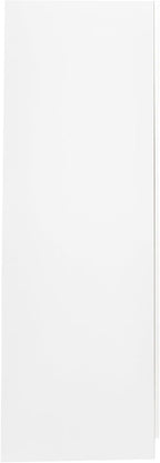 Freestanding Kitchen Pantry with 4 Shelves, Single Door with 5 Shelves, Rectangular Storage Cabinet, Modern Minimalist, for Living Room, Dining Room, White