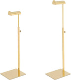 Handbag Display Stands - 2 Pack Stainless Steel Purse Display Stand Adjustable Height Hanging Hook Stands Ornament for Home Store Boutique Counter (Anti-fingerprint)