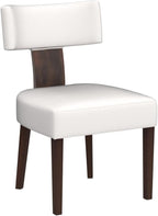 HNY Set of 4 Mid Century Modern Dining Chairs, Farmhouse Velvet Upholstered Accent Chair Curved Backrest Kitchen Chairs, with Hardwood Frame, Cream, Velvet-beige