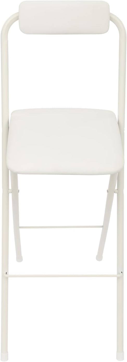 LOYALHEARTDY 1 Pcs Folding Stool, 29.5 in Folding Counter Height Bar Stool wi...