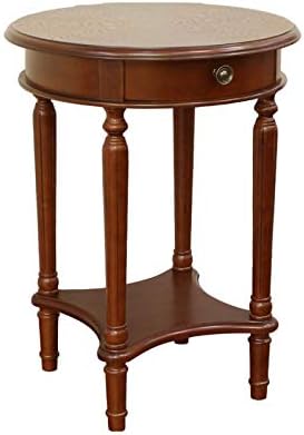 Telephone Table, American Telephone Tables,Round Coffee Table,Side Table with...