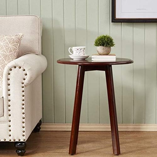 Telephone Table, Round Side Table,Sofa Coffee Table,American Wood Solid End T...