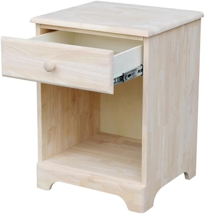 IC INTERNATIONAL CONCEPTS Nightstand Unfinished