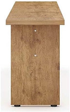 Manhattan Comfort Nomad 67" Dining Bench Seat for Indoor and Outdoor Use, Kitchen, Breakfast Nook, 2 Person Seating, Modern Rustic and Farmhouse Chic Design with Wood Grain Finish, Nature
