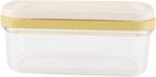 Fdit Butter Box Cheese Container Keeper With Cutting Net Food Storage Box Kitchen