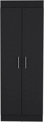 Nepal Pantry Cabinet, Space-Efficient 2-Door Design with Multiple Shelves for Kitchen Organization