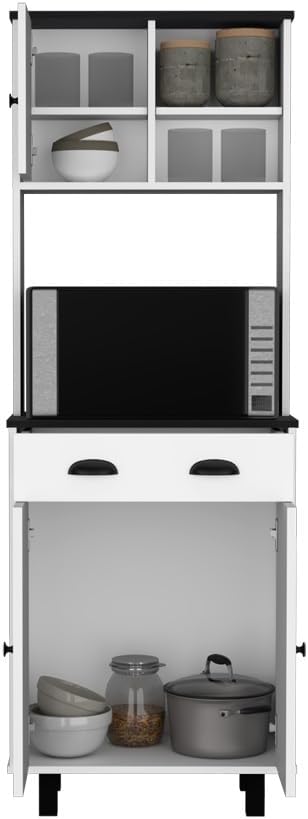 Pantry Storage Cabinet, Sideboard Locker for Small Space, for Kitchen Living ...