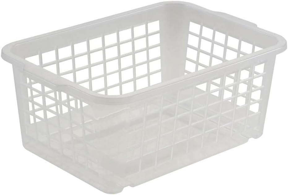 keeeper Storage Basket, Sturdy Plastic (PP), 2.8 l, 25 x 17 x 10 cm, Fred, Tr...