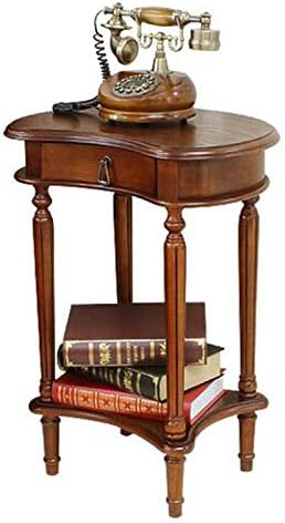 Telephone Table, American Carved Side Table,Shelves with Drawers,Telephone Li...