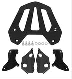 Rear Carrier Kit with Lugggage Rack/Passenger Backrest Mount Fit for Honda Goldwing F6B 2013-2016 Black