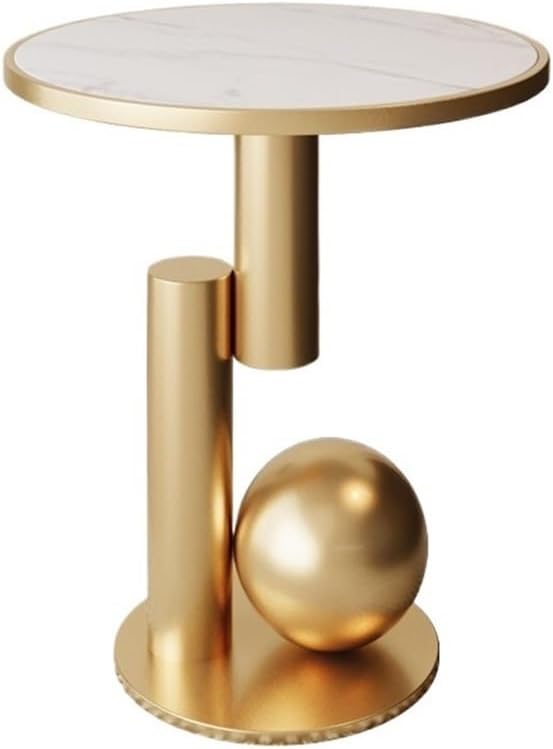 Side Table Round, Modern Accent End Table, Small Drink Table for Small Spaces...