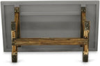 East West Furniture VT797 V-Style Kitchen Table - a Rectangle Dining Table Top with Stylish Legs, 40x72 Inch, Multi-Color