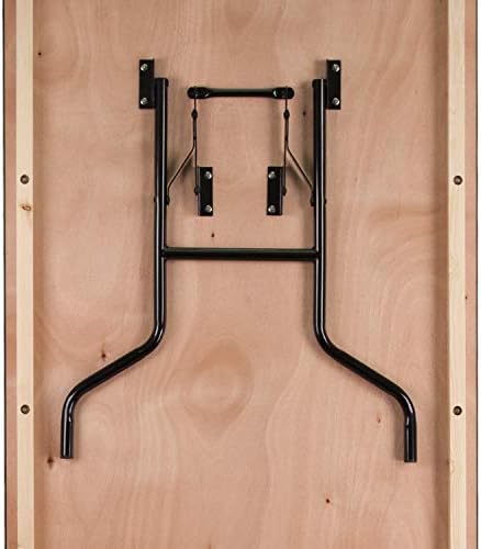 Flash Furniture Fielder 8' Rectangular All-Occasion Wood Folding Event Ta...
