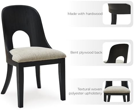 Signature Design by Ashley Rowanbeck Contemporary Armless Herringbone Upholst...