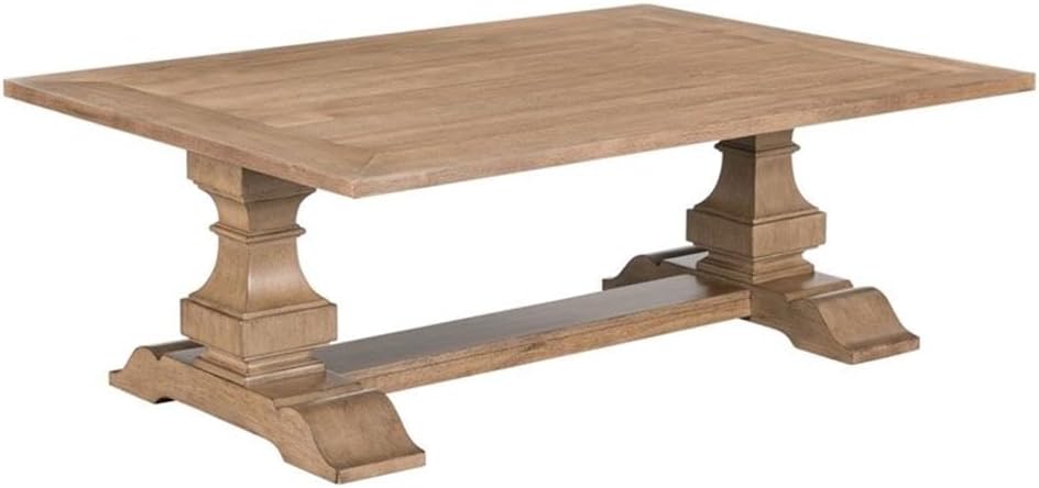 Pemberly Row 3 Piece Cocktail Table Set, Rubberwood and Rustic Birch Veneers,...