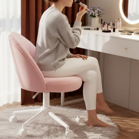 EnHomee Desk Chair with 13" Back Lumbar Support & 20" Wide Seat...