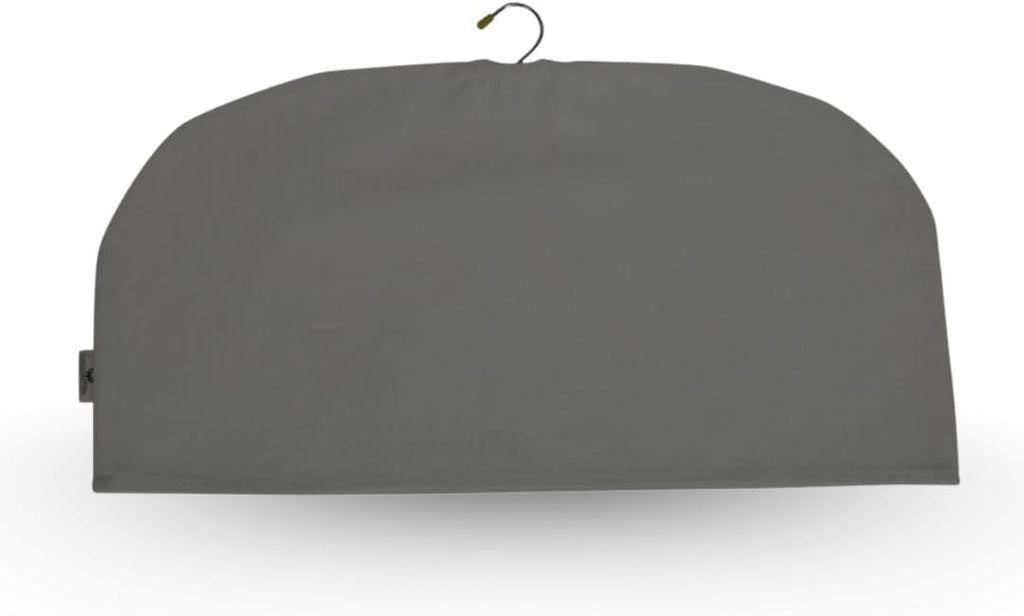 Shoulder Covers for Clothes - Breathable Garment Dust Covers Protectors for Suit, Coats, Jackets, Dress Closet Storage (Grey, Set of 5)