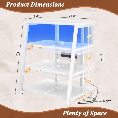 Armocity AV Media Stand, Stereo Stands and Racks Small Entertainment Center