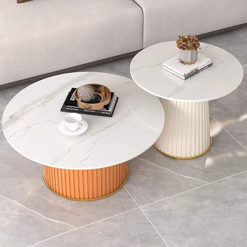 Modern Coffee Table Central end Tables for Living Room, Multifunctional Tea S...
