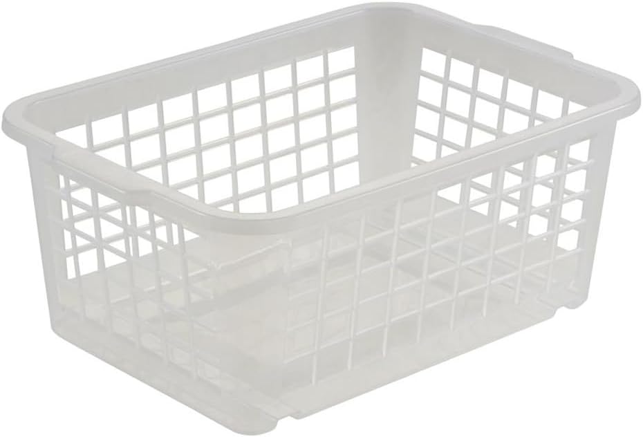 keeeper Storage Basket, Sturdy Plastic (PP), 2.8 l, 25 x 17 x 10 cm, Fred, Tr...