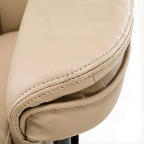Swivel Recliner Chair with Ottoman Reclining Lounge Sofa Footrest, Set of 1 |...