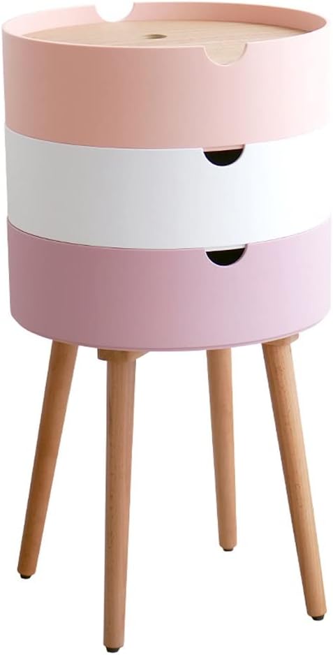 Telephone Table Bedroom Bedside Table Small Apartment Multi-Functional Living...
