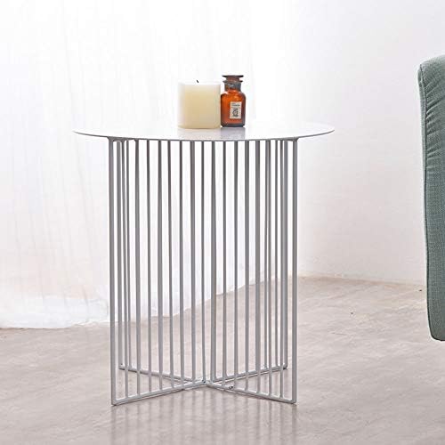 Telephone Table, Nordic Simplicity Sofa Side Table Round Metal Coffee Table T...