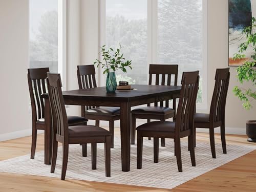 Signature Design by Ashley Haddigan Dining Chair, Set of 2, Dark Brown