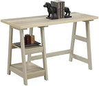 Convenience Concepts Designs2Go Desk, 47", Weathered White