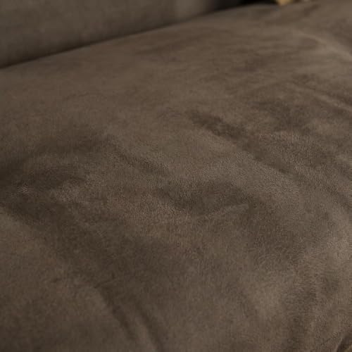 Kodiak Furniture Tucson Full Size Futon Set in Rustic Walnut Finish, Suede Gray