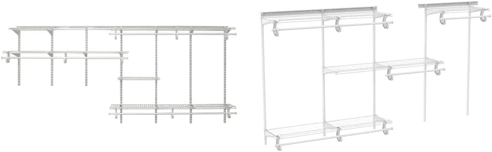 ClosetMaid ShelfTrack Wire Closet Organizer Systems (7-10 ft. & 5-8 ft.)