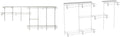 ClosetMaid ShelfTrack Wire Closet Organizer Systems (7-10 ft. & 5-8 ft.)