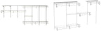 ClosetMaid ShelfTrack Wire Closet Organizer Systems (7-10 ft. & 5-8 ft.)