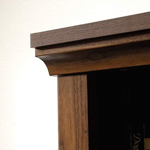 Sauder 5 Tier Book Shelf Wooden Bookcase Multipurpose Bookshelf for Home Offi...