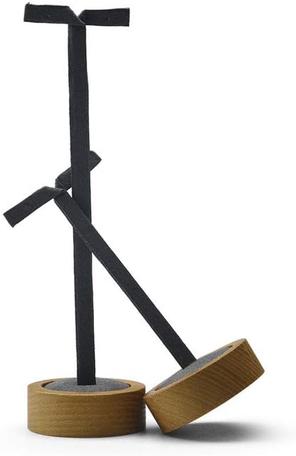 2 Pcs Earrings Display Stands Solid Wood Display Stand Earrings Jewelry Display Photograph (WSM02302)