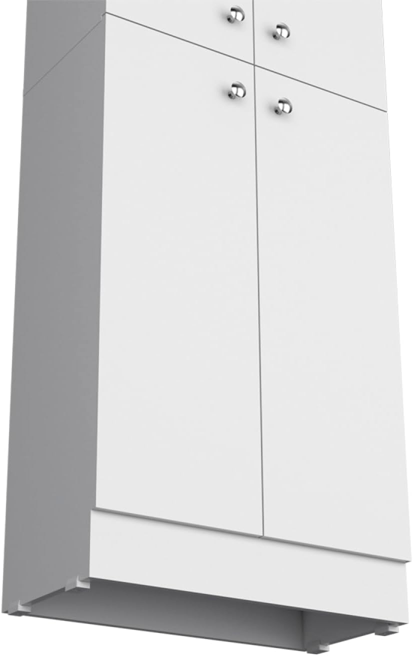 Pantry Cabinet Coahoma, Kitchen, White