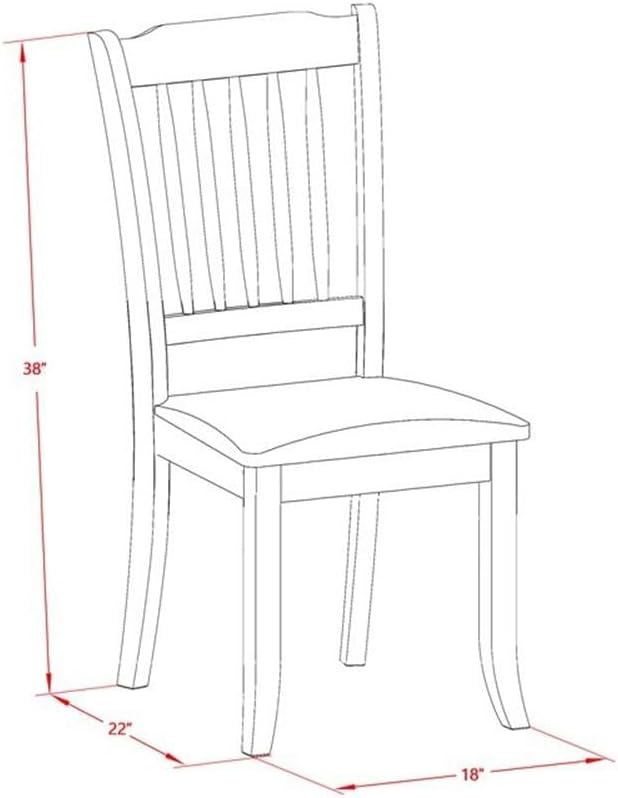 East West Furniture DODA7-LWH-C 7 Piece Dinette Set Consist of a Rectangle Dining Room Table with Butterfly Leaf and 6 Linen Fabric Kitchen Dining Chairs, 42x78 Inch, Linen White