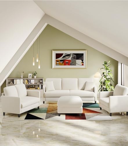 Welzona Loveseat, 51" Small Couch, Teddy Love Seat, Small Loveseat Sofa ...