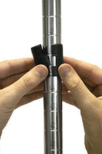 Omega 12" Deep x 42" Wide x 36" High 3 Tier Chrome Starter Shelving Unit