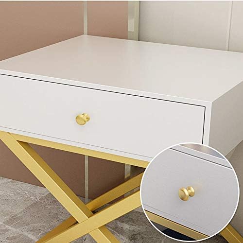 Telephone Table, Bedside Table with 1 Drawer Storage Rack Living Room Sofa Si...