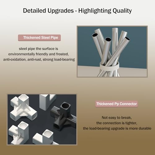 Canvas Wardrobe,Four-Column Portable Wardrobes for Bedroom,Closet Organizers ...