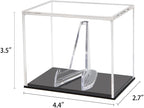 Belt Buckle Display Case Stand Holder Clear Acrylic Box Protected Cabinet Shelf Rack Protection Storage Cover Collections