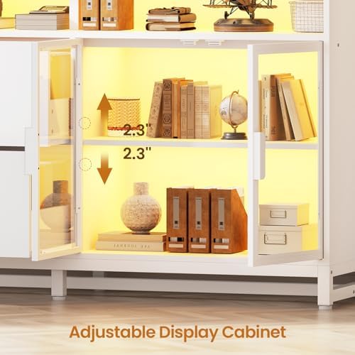SEDETA 59" Filing Cabinet with Lock Drawers fits Legal Size for Home Off...