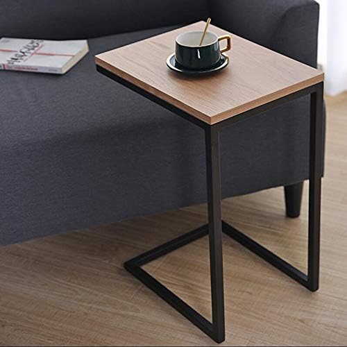 Telephone Table, C-Shaped Sofa Side Table,Nightstand,Living Room Telephone Ta...