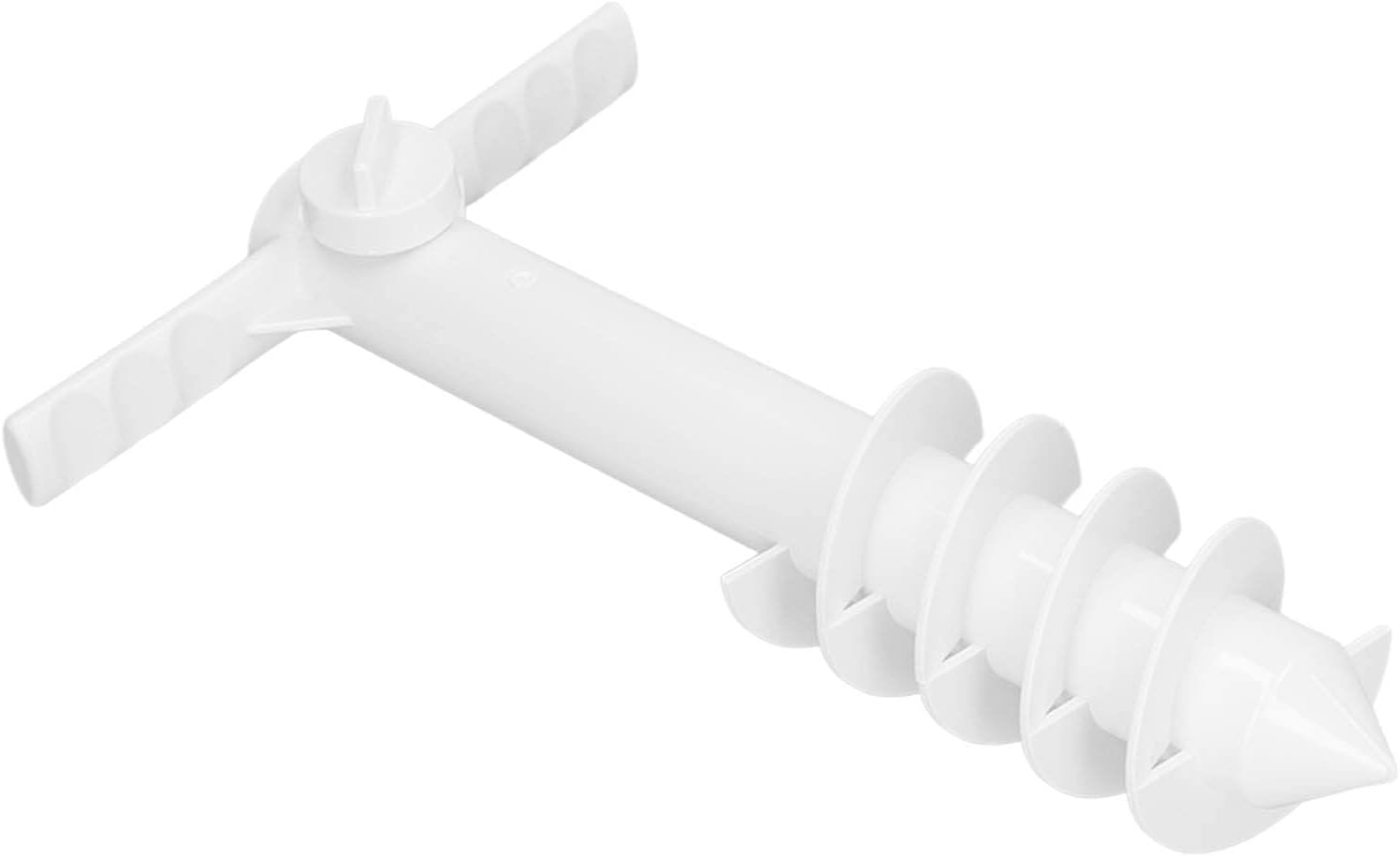 Gonetre Beach Umbrella Sand Anchor Multifunction Umbrella Holder Stand with 5 Spiral Screw for Beach Lawn Water Park