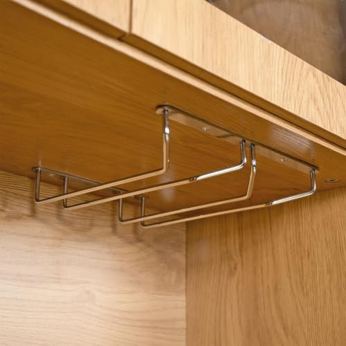 75" Oak Coffee Bar Cabinet Arched Kitchen Pantry Charging Station | Farm...