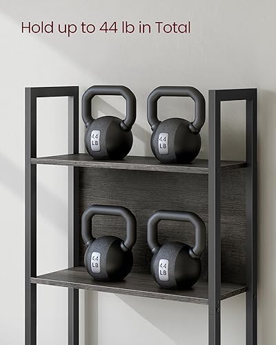 VASAGLE 5 Tier Bookshelf, Free Standing Bookcase Storage Organizer