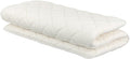 FULI Japanese Futon, Foldable & Portable Floor Lounger Bed, Roll Up Sleeping Pad, Shikibuton, Made in Japan (White, Full XL)